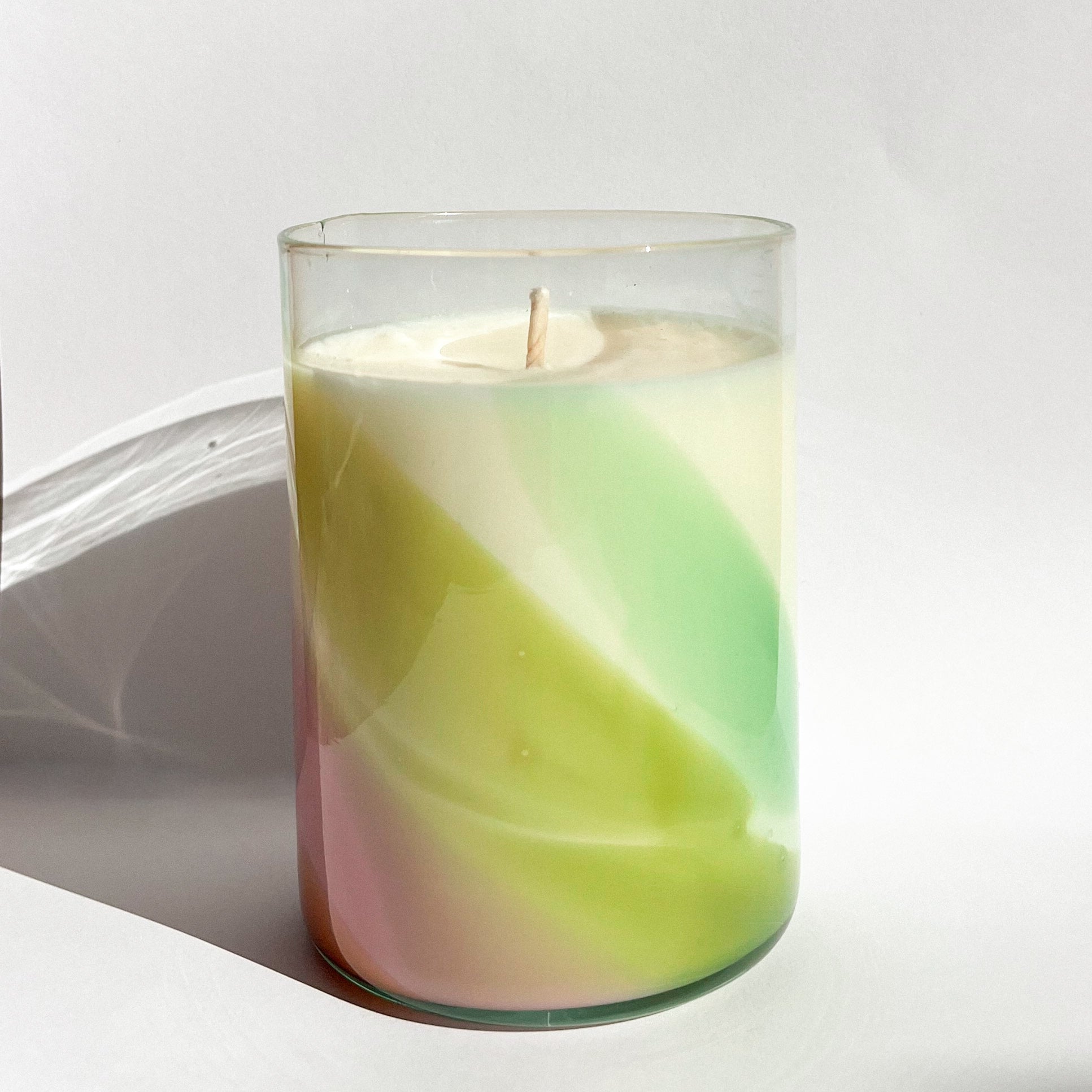Artisan Glass Blown Candle